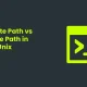 Absolute Path vs Relative Path in LinuxUnix