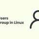 How to Add Users to a Group in Linux