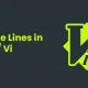 How to Delete Lines in Vim Vi