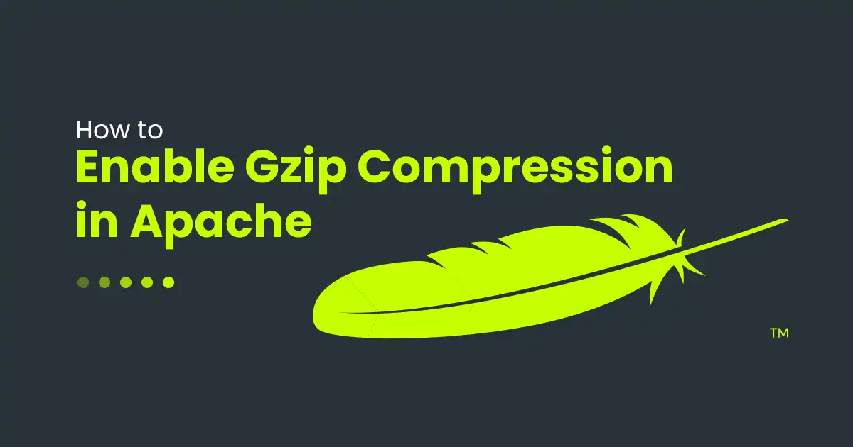 How to enable Gzip compression in Apache